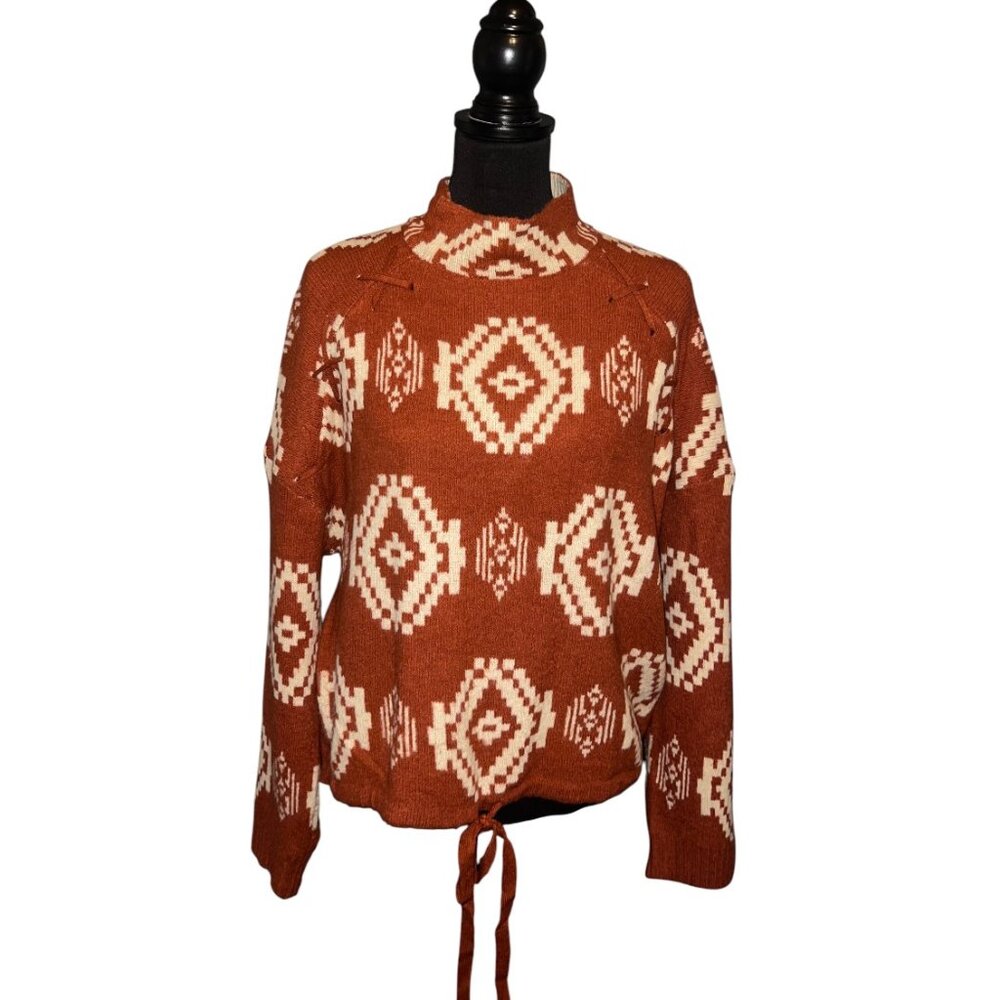 BOHEMAIN MOCK SWEATER